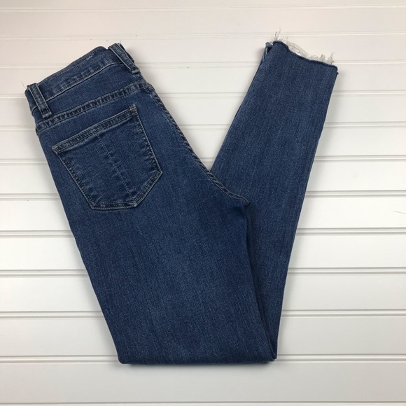 rag & bone high rise skinny jeans step hem EUC - Picture 7 of 14